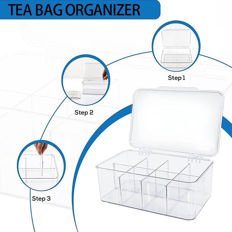 Display Rack Desktop Organizer - Coffee Tea Box 评论和价格