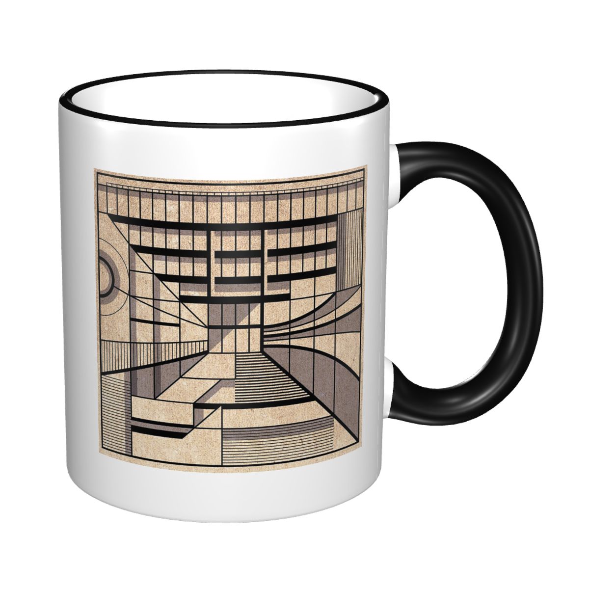 Birmingham Central Library Mug - Coffee Tea Library 评论和价格