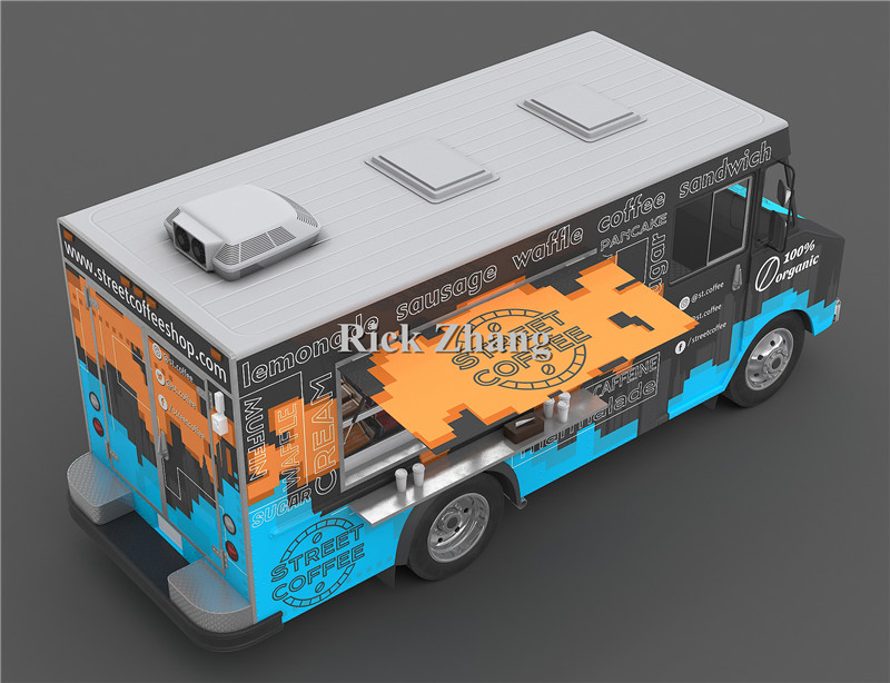 Mobile Electric Vehicle Food T - Coffee Tea Vendor 评论和价格
