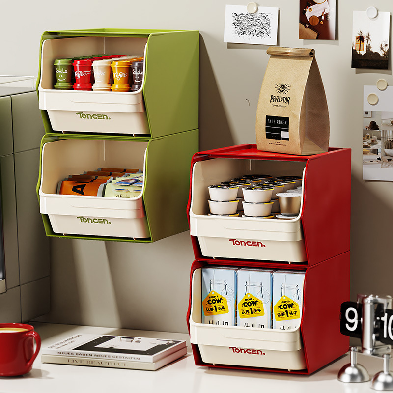Coffee Capsule Holder Stacked  - Coffee Tea Box 评论和价格