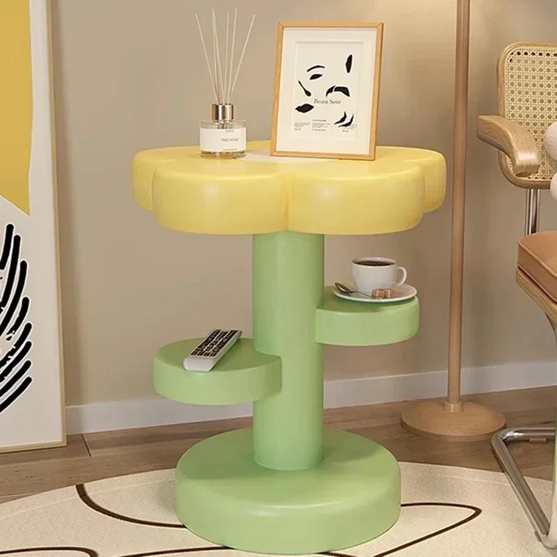 Pretty Bed Side Table Bedroom  - Coffee Tea Library 评论和价格