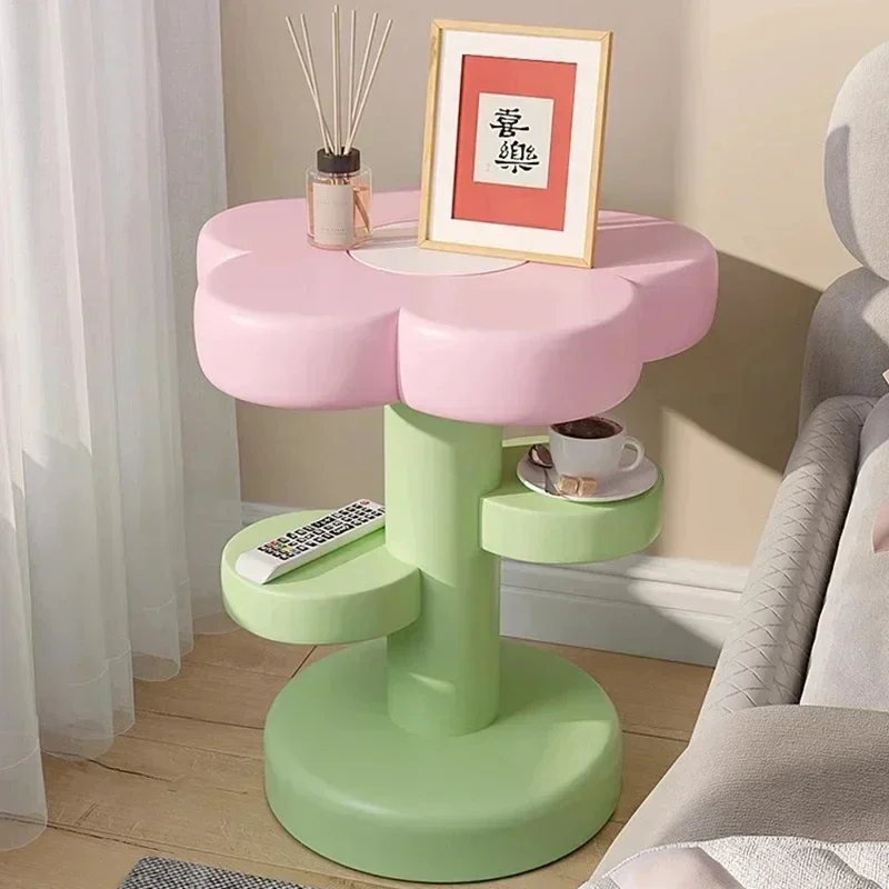 Pretty Bed Side Table Bedroom  - Coffee Tea Library 评论和价格