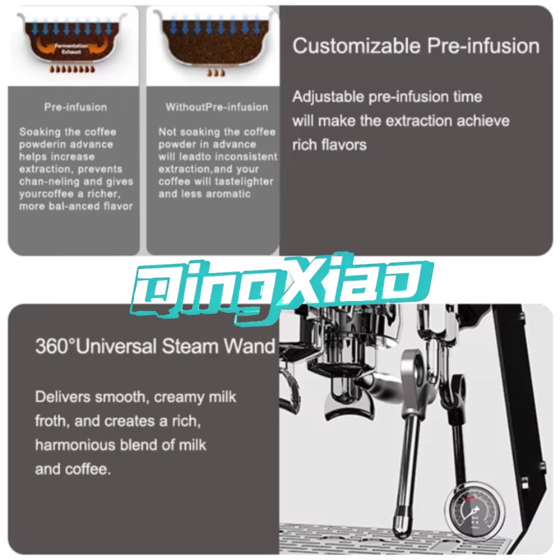 Commercial Semi Automatic Ital - Coffee Tea Machine For Home 评论和价格