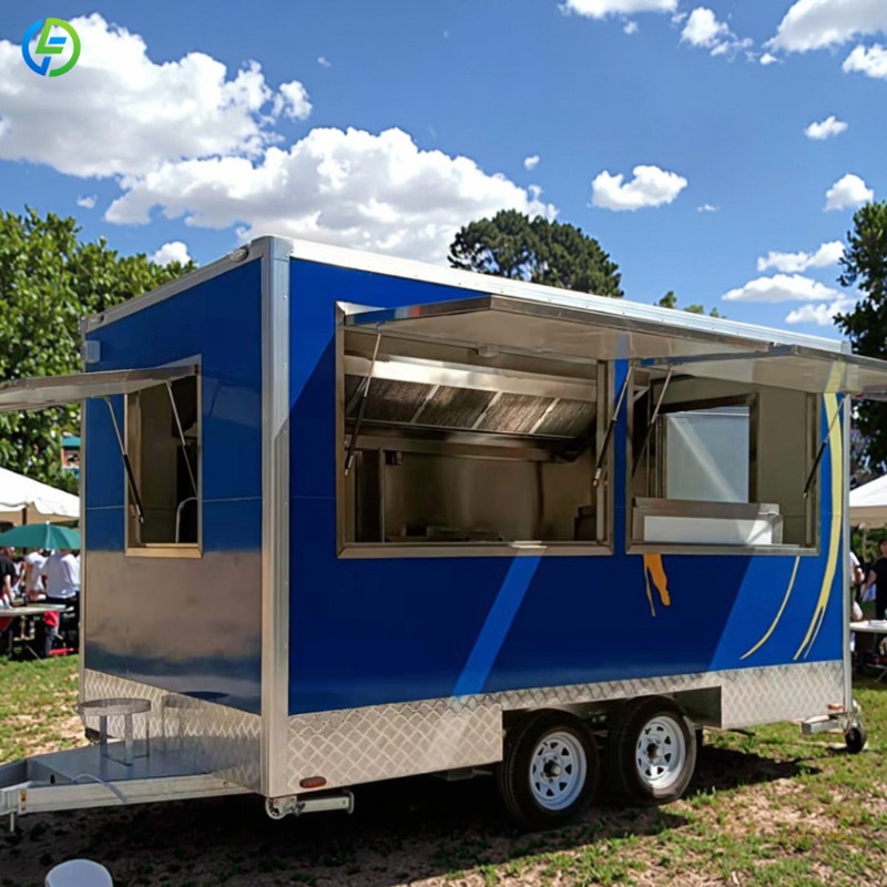 Customized Mobile Food Trailer - Coffee Tea Vendor 评论和价格