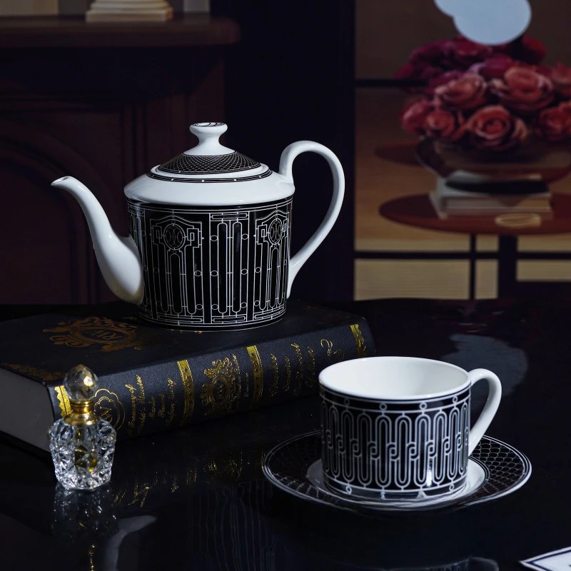 Simple European-Style Tea Set  - Coffee Tea Box 评论和价格