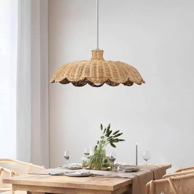 Handmade Weave Pendant Light B - Switching Coffee To Tea 评论和价格