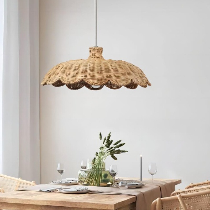 Handmade Weave Pendant Light B - Switching Coffee To Tea 评论和价格