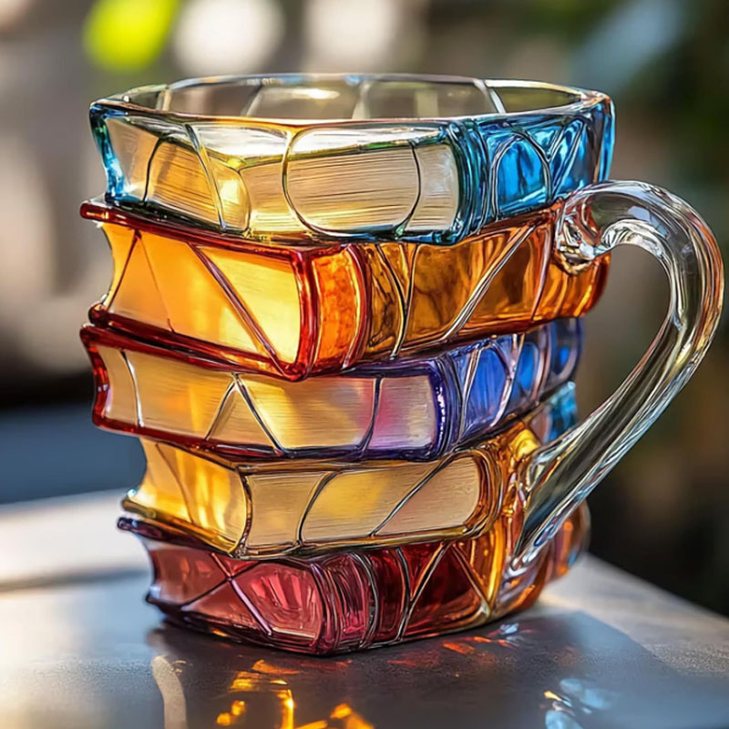 Book Coffee Mug Cappuccino col - Coffee Tea Library 评论和价格