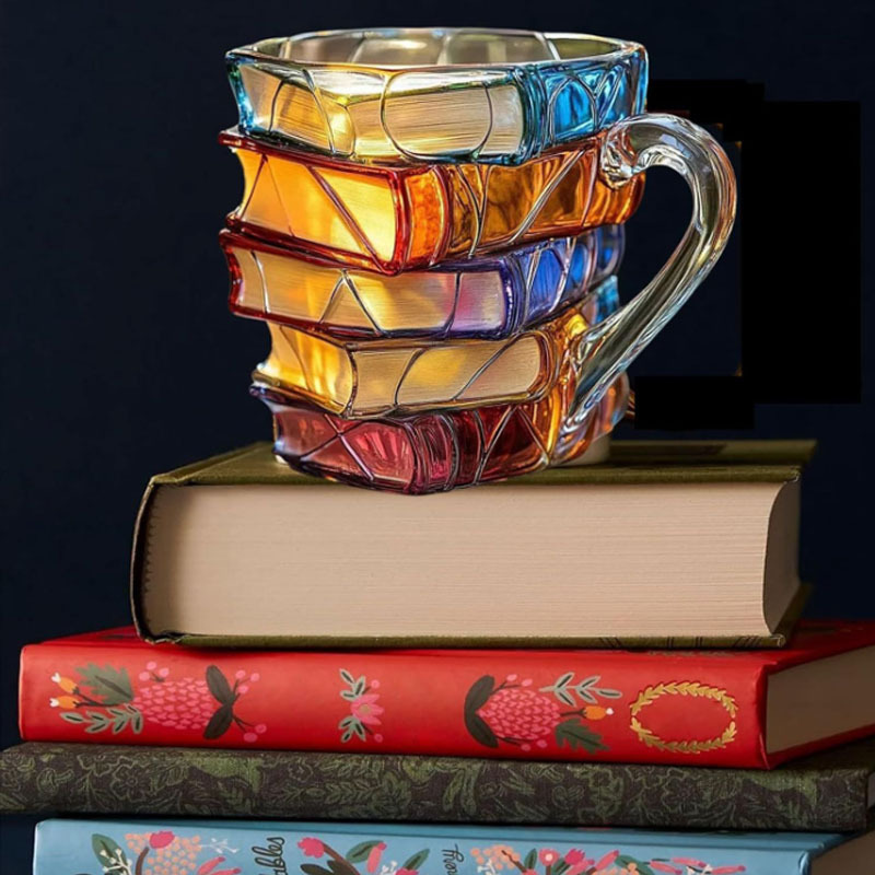 Book Coffee Mug Cappuccino col - Coffee Tea Library 评论和价格