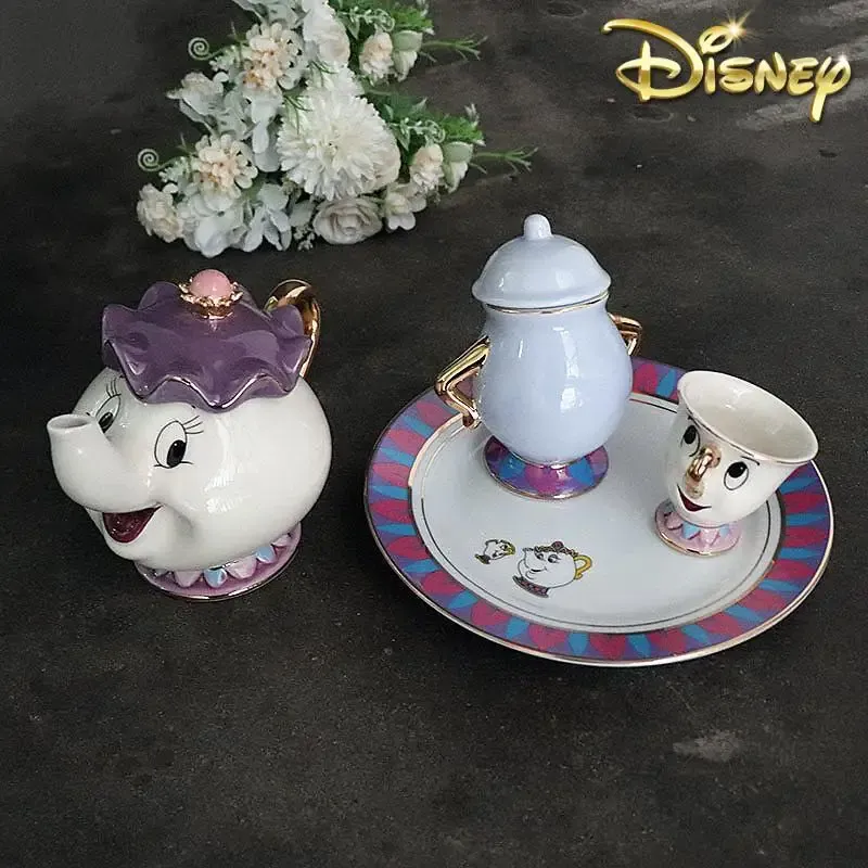 Hot Teapot Cartoon Beauty And  - Coffee Tea Box 评论和价格