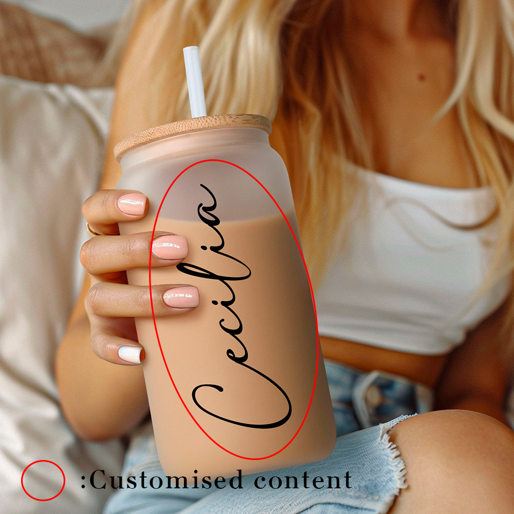 Personalized Name Bamboo Cover - Coffee Tea Font 评论和价格