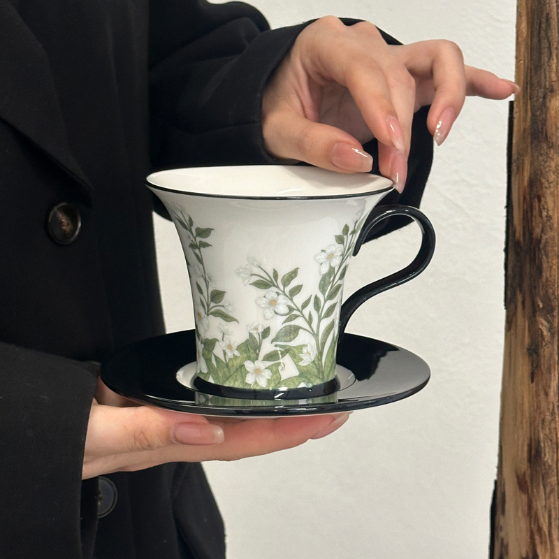 Vintage Oil Painting Jasmine C - Coffee Jasmine Tea 评论和价格