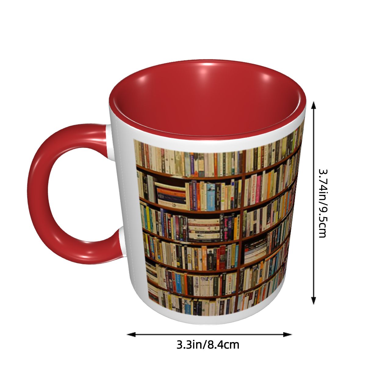 Education Library Book Mug Fun - Coffee Tea Library 评论和价格