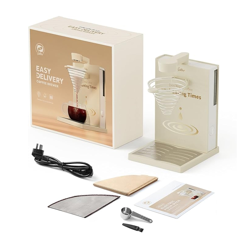 iCafilas Portable Foldable Ele - Coffee Tea Machine For Home 评论和价格