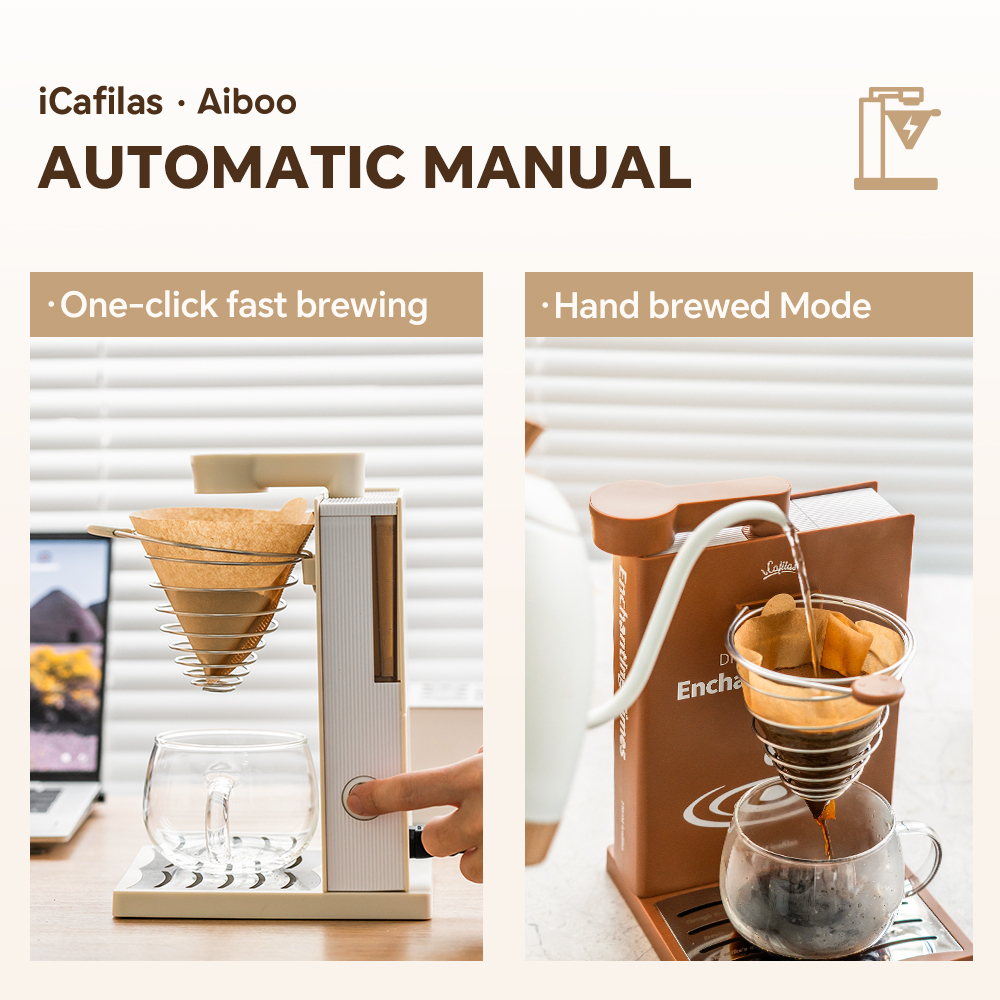 iCafilas Portable Foldable Ele - Coffee Tea Machine For Home 评论和价格