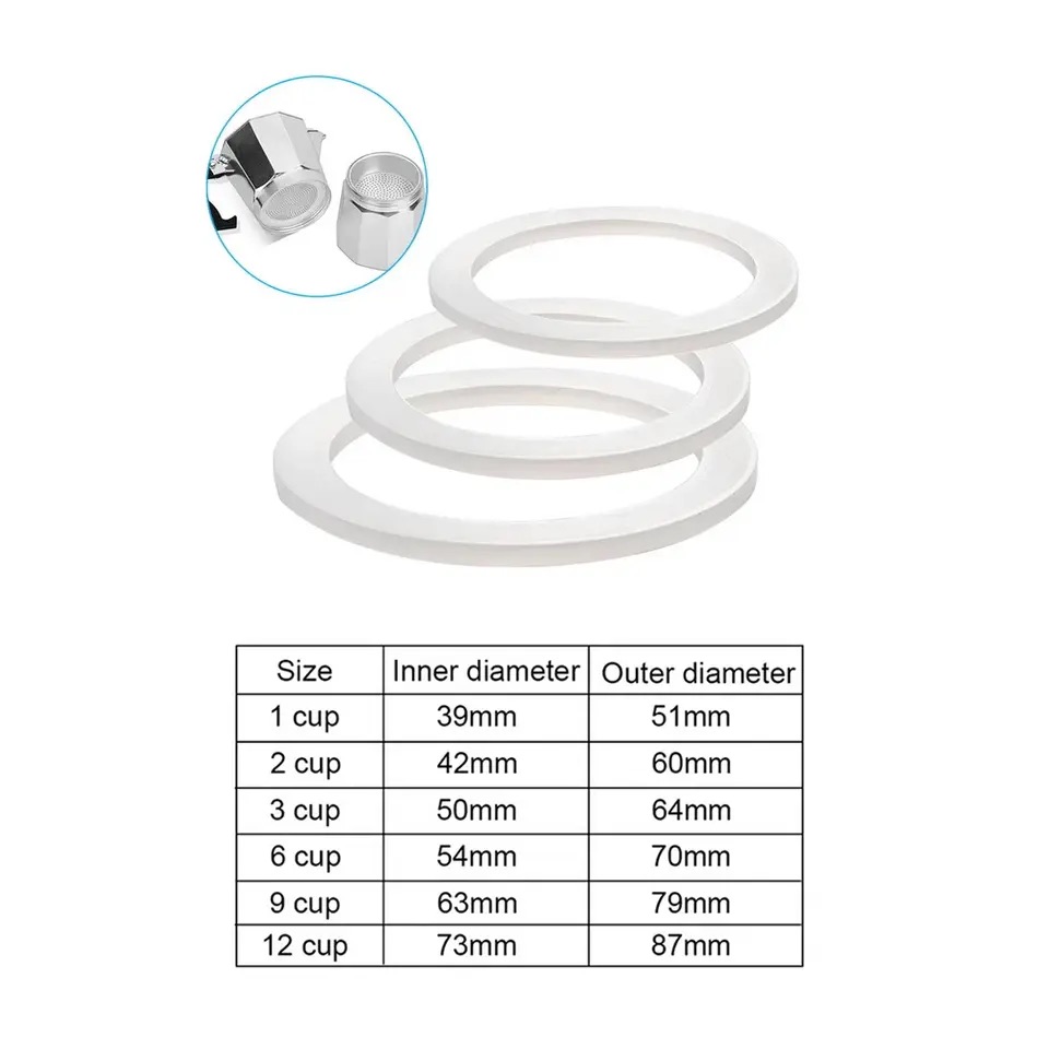 1PC Coffee Rubber Ring Bialett - Coffee Tea Chocolate 评论和价格