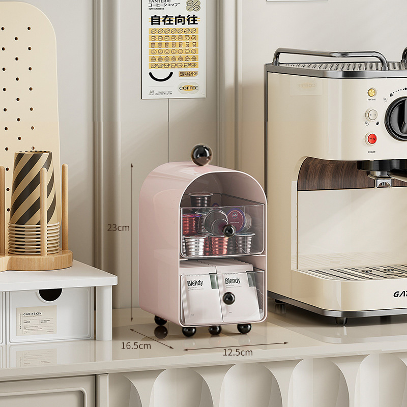 Creamy Coffee Capsule Organize - Coffee Tea Box 评论和价格