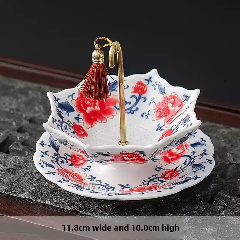 Chinese Blue White Porcelain U - Coffee Tea Infuser 评论和价格