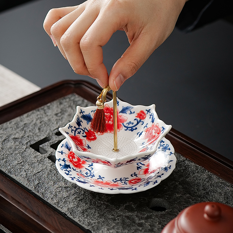 Chinese Blue White Porcelain U - Coffee Tea Infuser 评论和价格