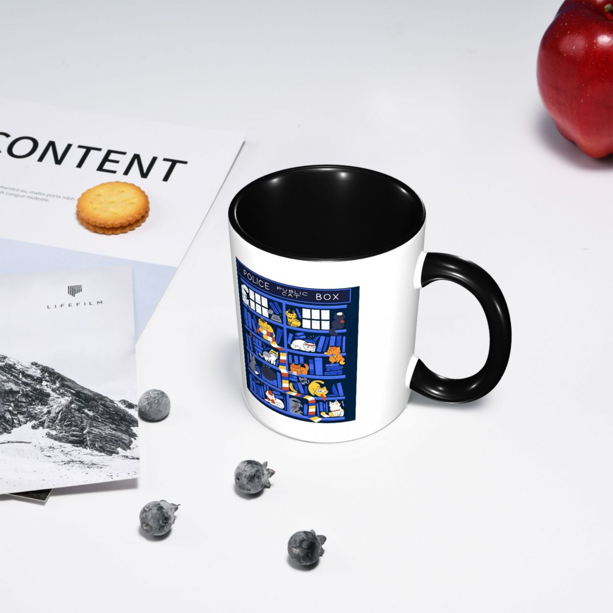 Library Box Who Mug Funny Cera - Coffee Tea Library 评论和价格