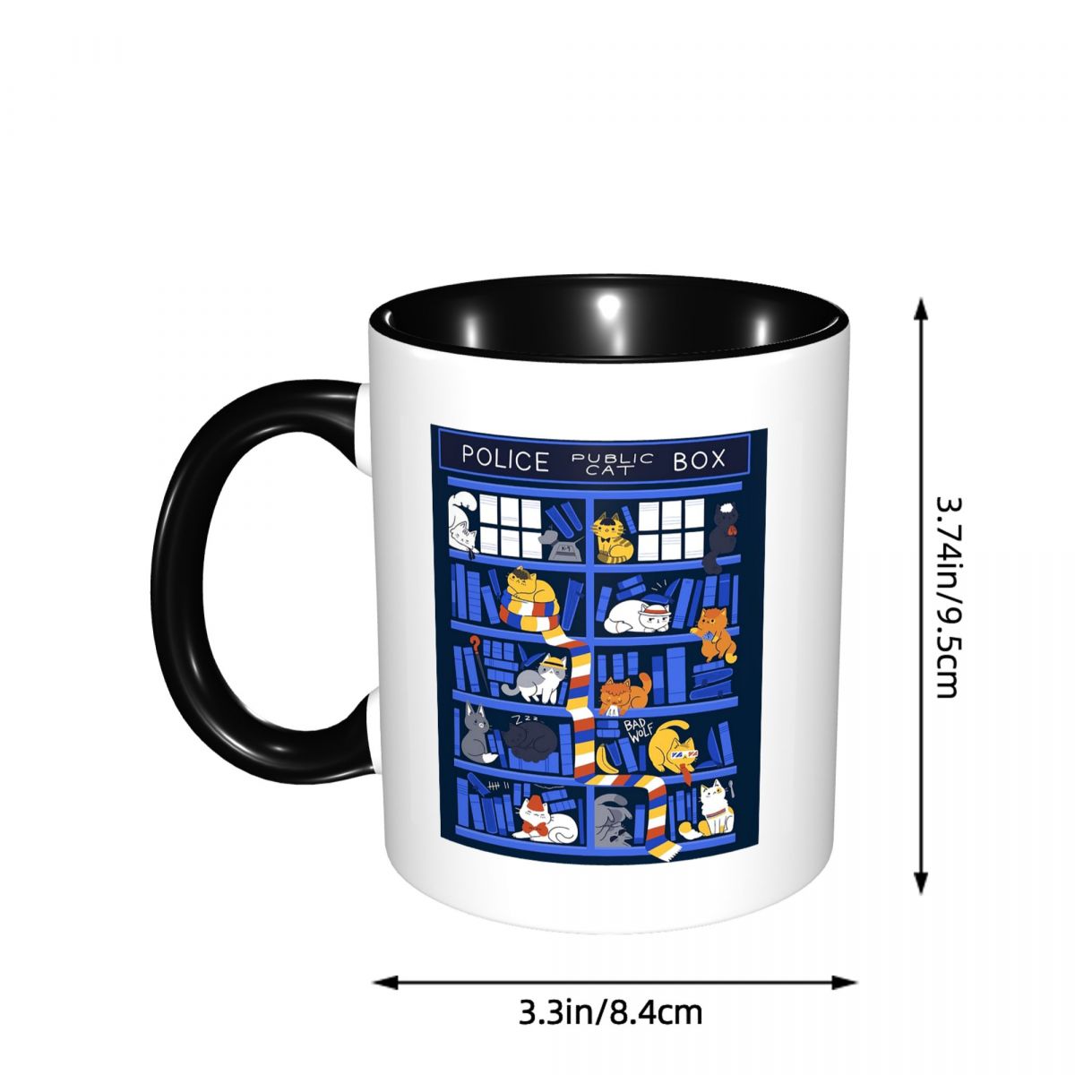 Library Box Who Mug Funny Cera - Coffee Tea Library 评论和价格